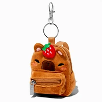 Capybara Mini Backpack Keychain