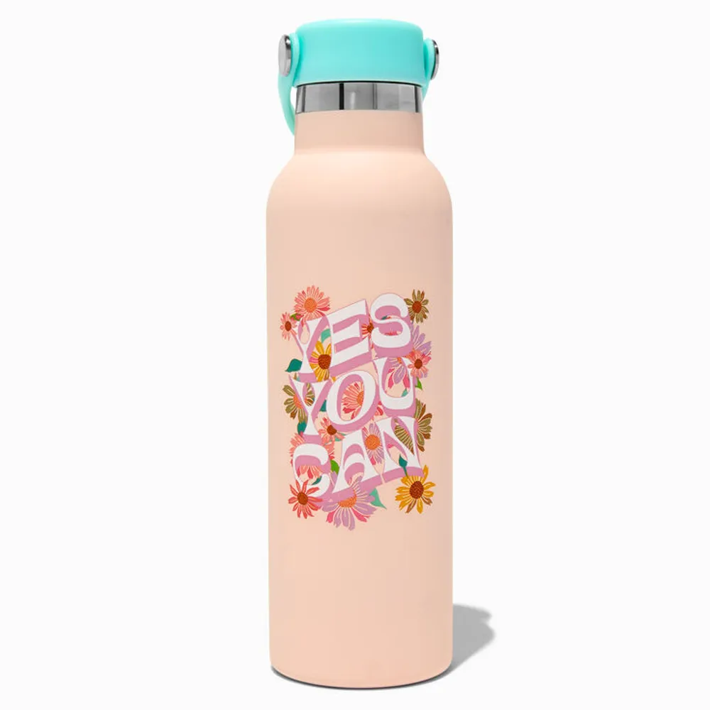 Claire's Princess Vibes Stainless Steel Water Bottle