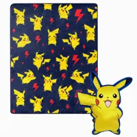 Pokémon™ Pikachu Hugger Pillow & Silk Touch Throw Set
