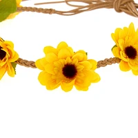 Sunflower Tie Headwrap - Yellow