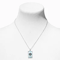 The Wheel of Fortune Tarot Card Pendant Necklace