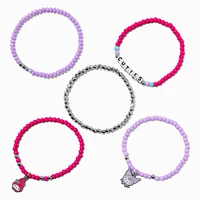 Sanrio®Claire's Exclusive My Melody® & Kuromi® Bracelet Set - 5 Pack