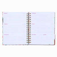 "Good Days Ahead" Floral Weekly Planner