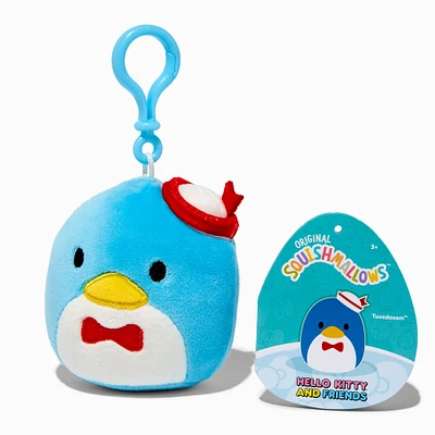 Squishmallows™ x Hello Kitty® And Friends 3.5'' Tuxedo Sam™ Plush Bag Clip