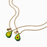 Birthday Card & Best Friends ''You're My Other Half'' Avocado Pendant Necklace Set - 3 Pack