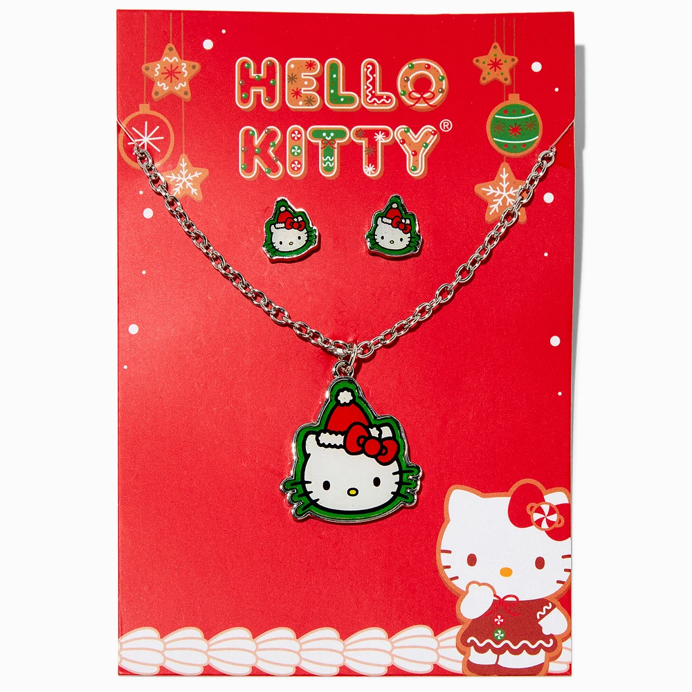 Hello Kitty® Christmas Jewelry Set - 2 Pack