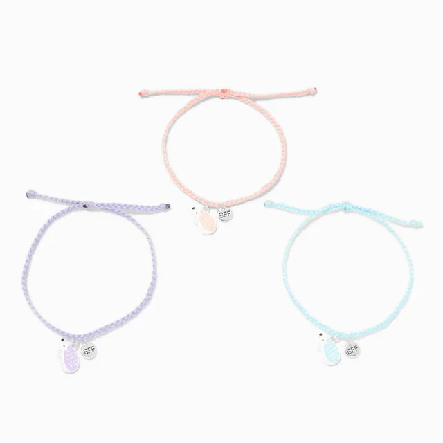 Best Friends Charm Bracelets - 5 Pack