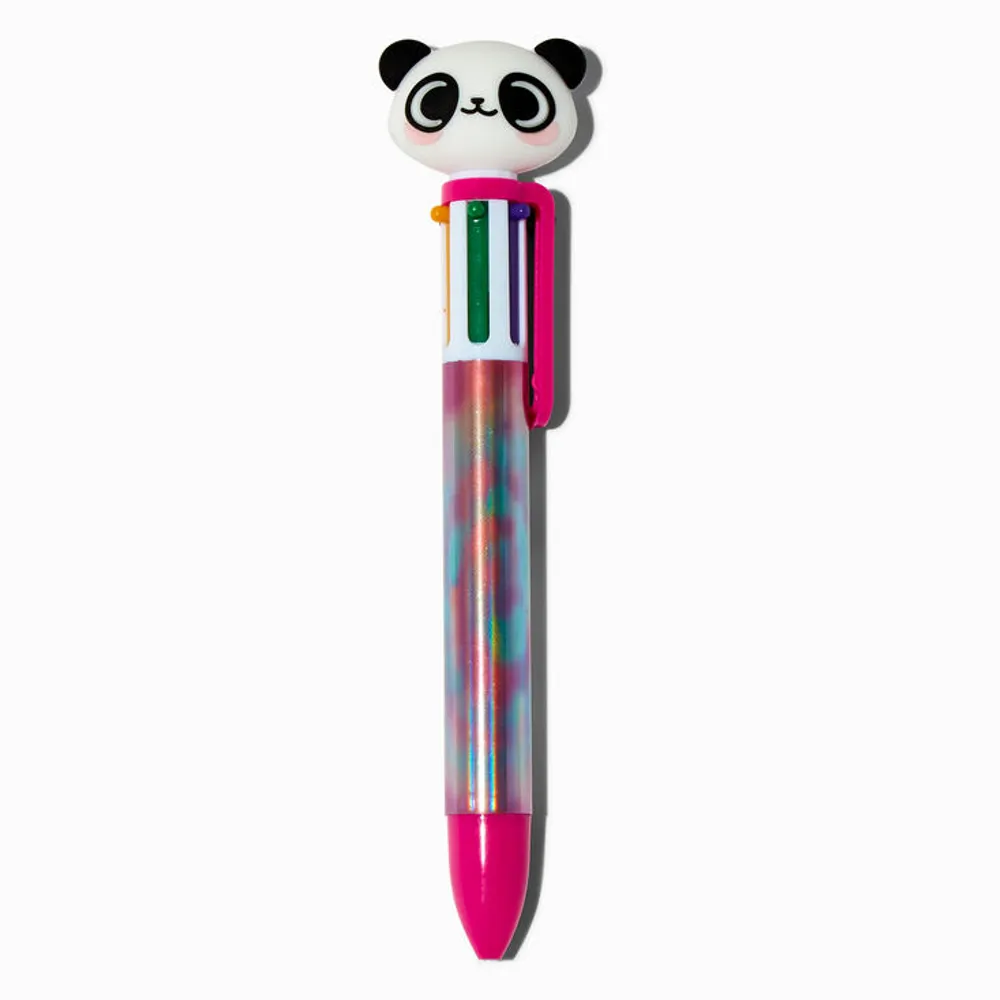 Panda Bear Rainbow Multicolored Pen