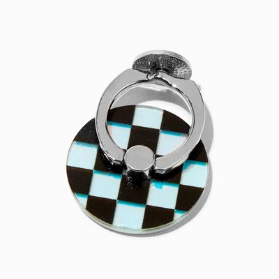 Yin Yang Checkerboard Fidget Ring Stand
