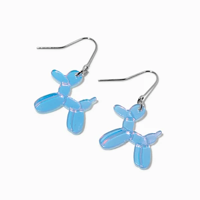 Light Blue Balloon Animal Drop Earrings