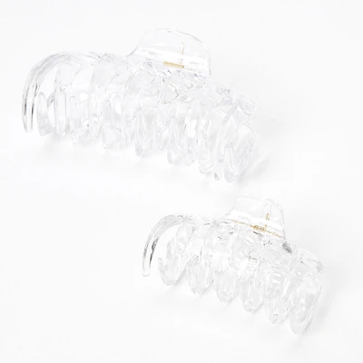 Spike Hair Claws - Clear, 2 Pack