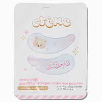 The Crème Shop® Beary Bright! Depuffing Hydrogel Under Eye Patches - 2 Pack
