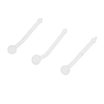 18G Clear Nose Piercing Retainers - 3 Pack