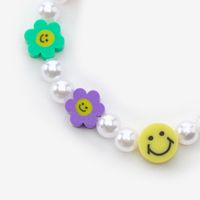 Happy Smiles Beaded Stretch Bracelet