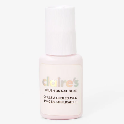 Clear Brush On Faux Nail Glue