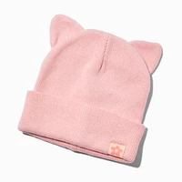 Claire's Club Pink Cat Beanie Hat