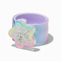 Shaker Star Pastel Rainbow Slap Bracelet