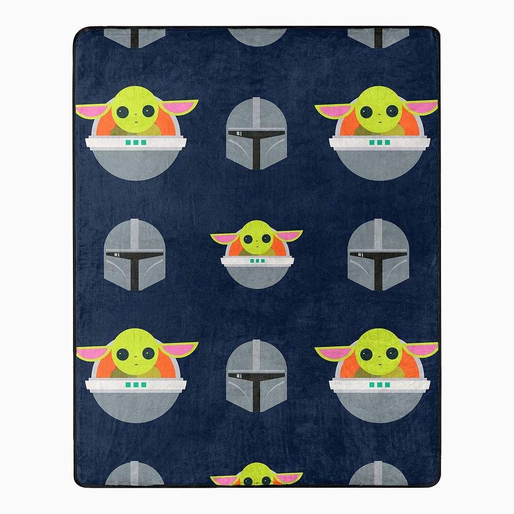 Star Wars™: The Mandalorian Hugger Pillow & Silk Touch Throw Set