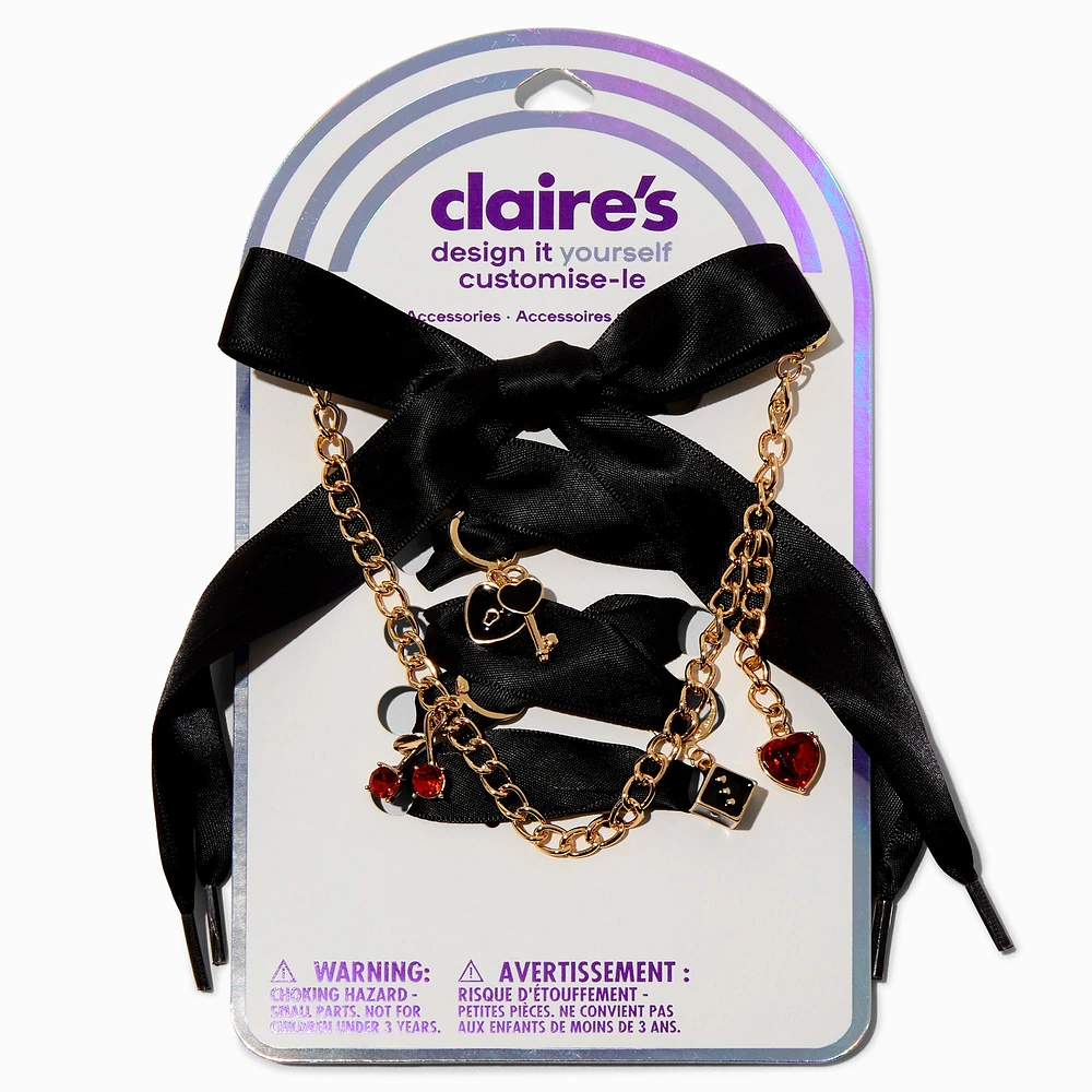 DIY Edgy Shoelace Charm Kit
