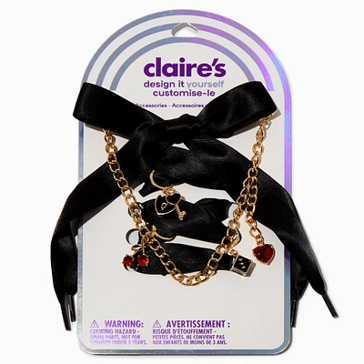 DIY Edgy Shoelace Charm Kit