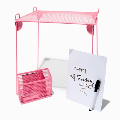 Pink Locker Organizer Set