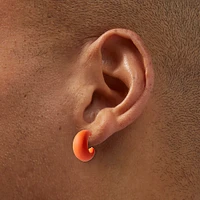 Matte Rainbow Mini Hoop Earrings - 6 Pack