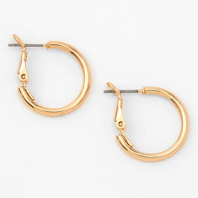 Gold-tone 20mm Hoop Earrings