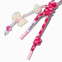 T H E M E x Claire's Pink Bow Cluster Keychain