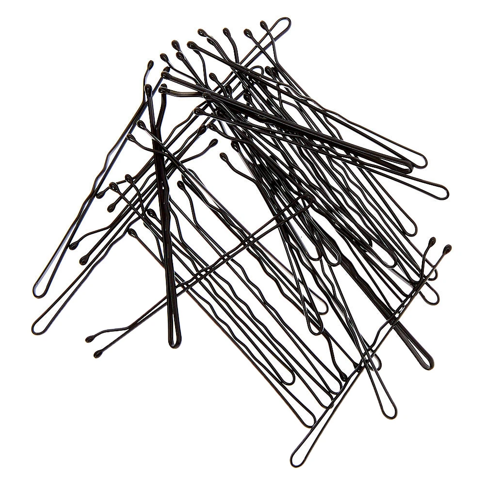 Black Large Bobby Pins - 30 Pack