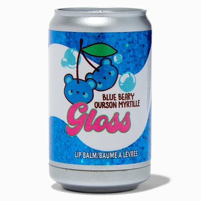 Blue 'Beary' Soda Can Lip Balm