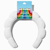 Jet-Puffed™ White Puffy Spa Headband