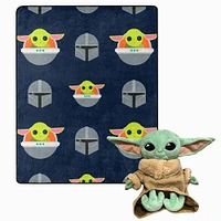 Star Wars™: The Mandalorian Hugger Pillow & Silk Touch Throw Set