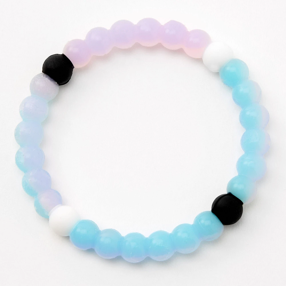 Blue Glow The Dark Imagine Fortune Stretch Bracelet