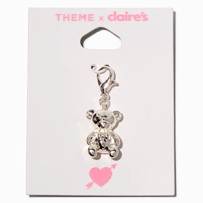 T H E M E x Claire's Silver-tone Teddy Bear Charm