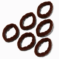 Brown Swizzle Hair Ties - 6 Pack 