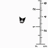 Sterling Silver Kuromi™ Enamel Stud Earrings