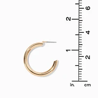 Gold Graduated Hoop Earrings - 3 Pack