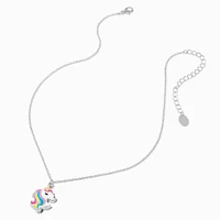 Glow in the Dark Unicorn Locket Necklace