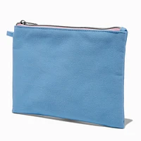 DIY Blue Nylon Pouch
