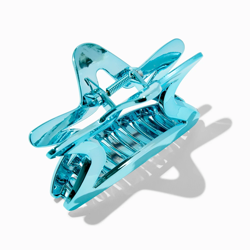 Holographic Blue Star Hair Claw