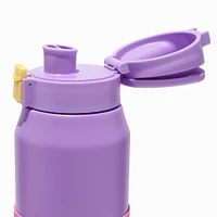 Pink & Purple Colorblock Stainless Steel Water Bottle