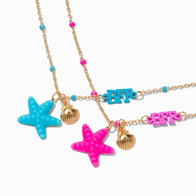 Best Friends Starfish Pendant Necklaces - 2 Pack