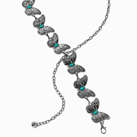 Silver Butterfly & Turquoise Belt