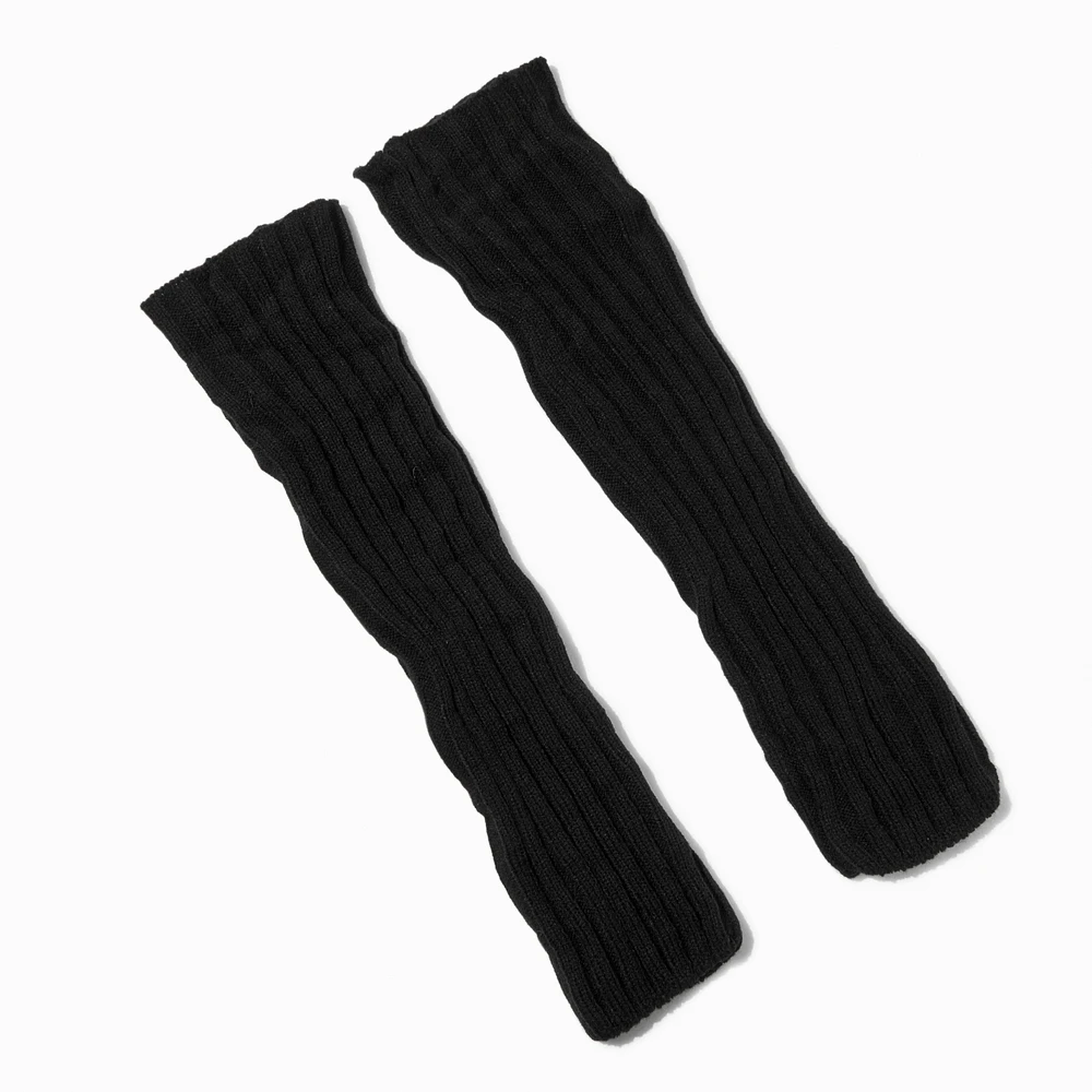 Sweater-Knit Leg Warmers