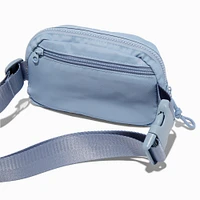 Blue Nylon Belt Bag
