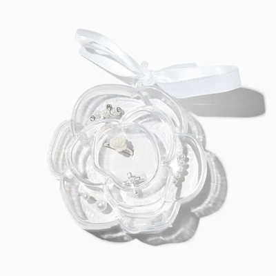 Claire's Club Special Occasion Rose Box Rings - 5 Pack