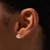 C LUXE by Claire's 18kt Gold Plated Octopus Stud Earrings