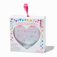 Claire's Club Make-It-Yourself Jewel Tone Snap Hair Clip Kit