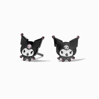 Sterling Silver Kuromi™ Enamel Stud Earrings