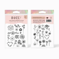 INKED2 Floral Pack Temporary Tattoos